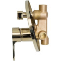 Смеситель Aquanet Classic ARF5042-K(T) С ВНУТРЕННЕЙ ЧАСТЬЮ, для душа