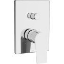 Смеситель Aquanet Static AF330-51C С ВНУТРЕННЕЙ ЧАСТЬЮ, для душа