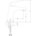 Смеситель Aquanet Techno SD90883 для раковины