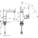 Смеситель Axor Urquiola 11020000 для раковины