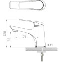 Смеситель BelBagno Gamma GAM-LVM-IN для раковины