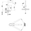 Смеситель Blanco Jurena 520764 для кухонной мойки