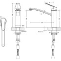 Смеситель Bravat Common F7234129CP-RUS для кухонной мойки