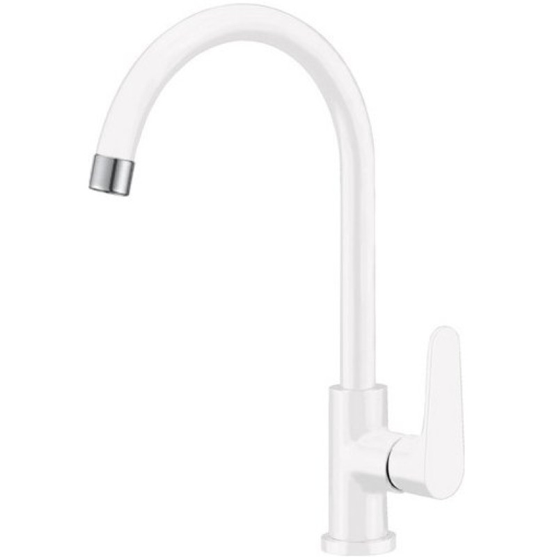 Смеситель Cezares Laconico C LL25-BLC для кухонной мойки, белый