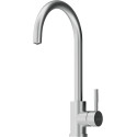 Смеситель Damixa Merkur DX710730000 для кухонной мойки, никель