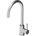 Смеситель Damixa Merkur DX710730000 для кухонной мойки, никель