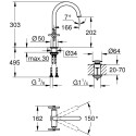Смеситель Grohe Atrio New 21019AL3 для раковины