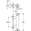 Смеситель Grohe Atrio New 26003AL3 для душа