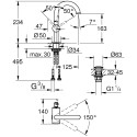Смеситель Grohe Atrio New 32043003 для раковины