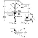 Смеситель Grohe Atrio New 32647DC3 для раковины