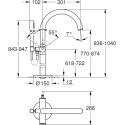 Смеситель Grohe Atrio New 32653003 напольный