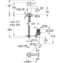Смеситель Grohe BauClassic 23161000 для раковины