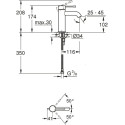 Смеситель Grohe Essence New 23590GN1 для раковины