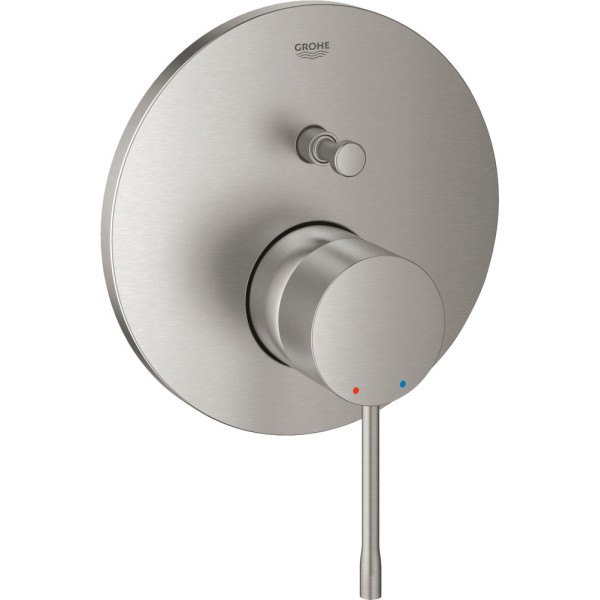 Смеситель Grohe Essence Pro 24167DC1 для ванны с душем, суперсталь