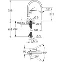 Смеситель Grohe Eurosmart 31786001 для кухонной мойки