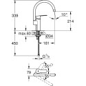 Смеситель Grohe Eurostyle Cosmopolitan 30221002 для кухонной мойки