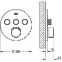 Смеситель Grohe Grohtherm SmartControl 29146000 для душа