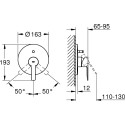 Смеситель Grohe Lineare New 19297DC1 для ванны с душем