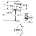 Смеситель Grohe Lineare New 23791DC1 для раковины