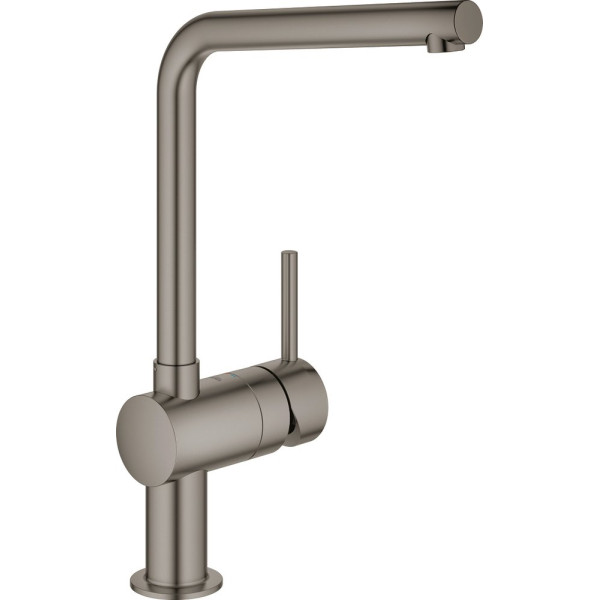 Смеситель Grohe Minta 31375AL0 для кухонной мойки, темный графит матовый