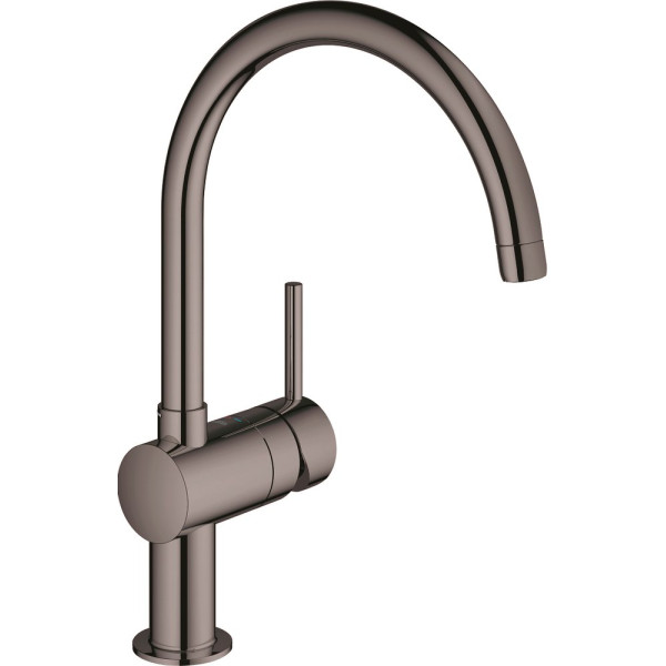 Смеситель Grohe Minta 32917A00 для кухонной мойки, темный графит