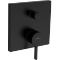 Смеситель Hansgrohe Finoris 76415670 для ванны с душем, матовый черный