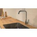 Смеситель Hansgrohe Focus M41 31822000 для кухонной мойки, хром