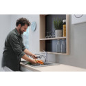 Смеситель Hansgrohe Focus M42 71814000 для кухонной мойки, хром