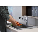 Смеситель Hansgrohe Focus M42 71814000 для кухонной мойки, хром