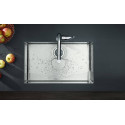 Смеситель Hansgrohe Metris Select M71 73807000 для кухонной мойки, хром