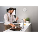 Смеситель Hansgrohe Metris Select M71 73820000 для кухонной мойки, хром
