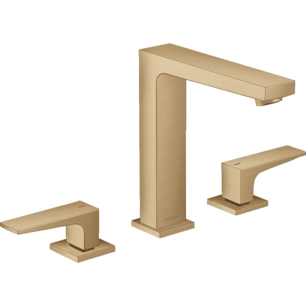 Смеситель Hansgrohe Metropol 32515140 для раковины с донным клапаном Push-Open
