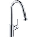 Смеситель Hansgrohe Talis M52 73863000 для кухонной мойки, хром