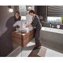 Смеситель Hansgrohe Vivenis 75416700 для ванны с душем, матовый белый