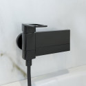 Смеситель IDDIS Slide SLIBL00i02WA для ванны с душем, матовый черный