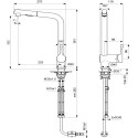 Смеситель Ideal Standard Ceralook BC178AA для кухонной мойки