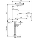 Смеситель Ideal Standard Ceraplan BD200AA для раковины