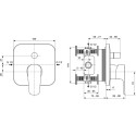 Смеситель Ideal Standard Ceraplan III A6115AA для душа