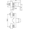 Смеситель Ideal Standard Vito B0411AA для душа