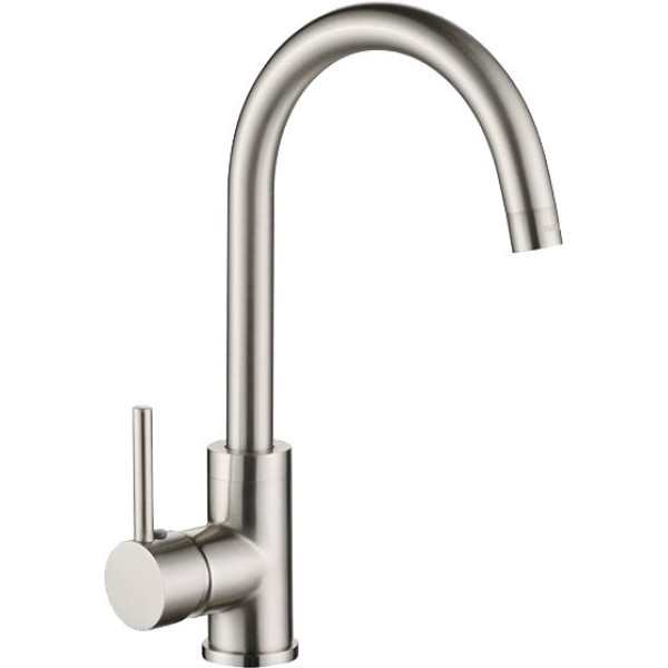Смеситель Kaiser Merkur 26544 Silver для кухонной мойки