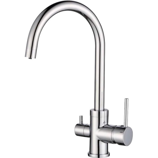 Смеситель Kaiser Merkur 26744 для кухонной мойки, хром