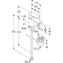 Смеситель Kludi Pure&Solid 343850575 для раковины