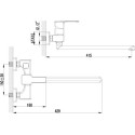 Смеситель Lemark Basis LM3617C универсальный