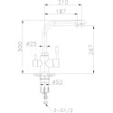 Смеситель Lemark Expert LM5061S для кухонной мойки