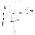 Смеситель Lemark Luna LM4107C для раковины