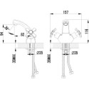 Смеситель Lemark Partner LM6546C для раковины