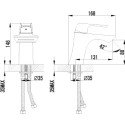 Смеситель Lemark Unit LM4546C для раковины