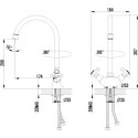 Смеситель Lemark plus Harmony LM1405C для кухонной мойки