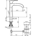 Смеситель Paini Lady 89PW211 для раковины