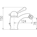 Смеситель Rav Slezak Labe L545.5SM для биде